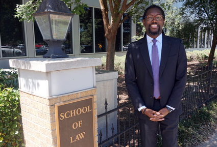 Attorney TJ Taylor is pictured at the Mississippi College School of Law in Jackson. The Madison resident is a 2014 MC Law graduate.