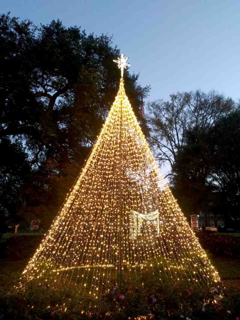 MC's Lighting the Quad celebrates the Christmas holidays on the Clinton campus.