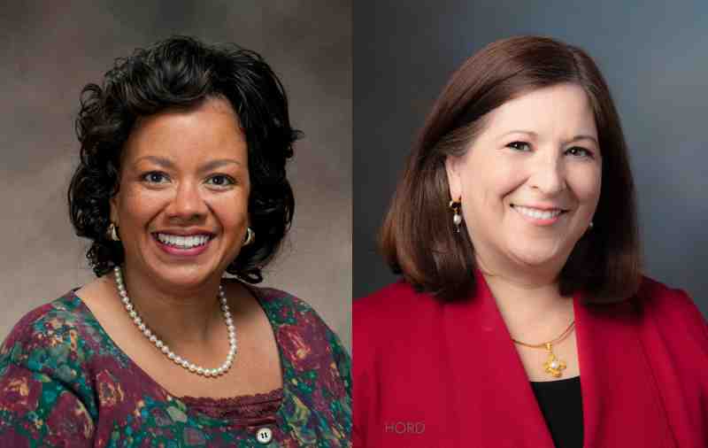 Dr. Vennecia Jackson, left, director of diagnostic services at the Luke Waites Center for Dyslexia and Learning Disorders at Scottish Rite for Children, and Dr. Elsa Cardenas-Hagan, president of the Valley Speech Language and Learning Center in Brownsville, Texas, will serve as keynote speakers for the Fall Dyslexia Conference at Mississippi College.