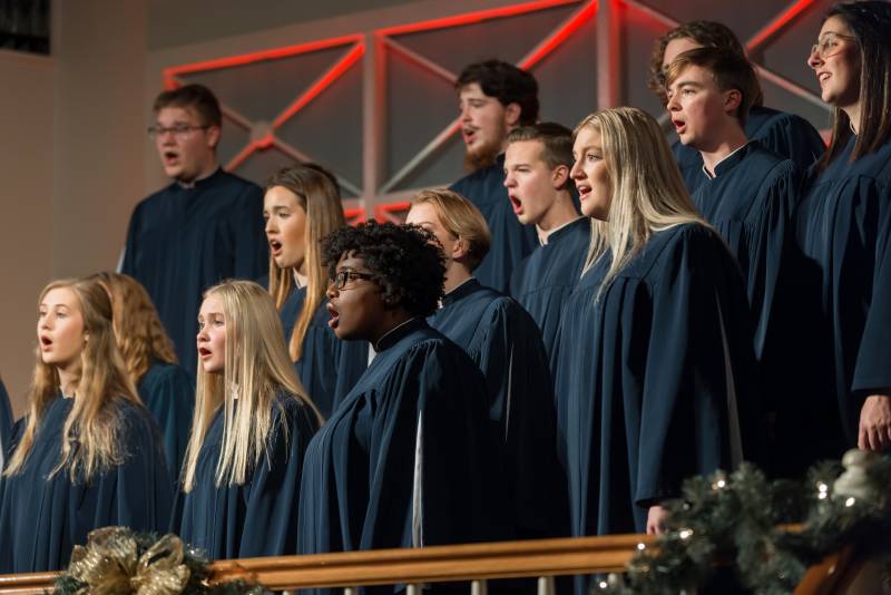 Festival of Lights at Mississippi College is a program of music and scripture readings in the English tradition of 'Lessons and Carols.'