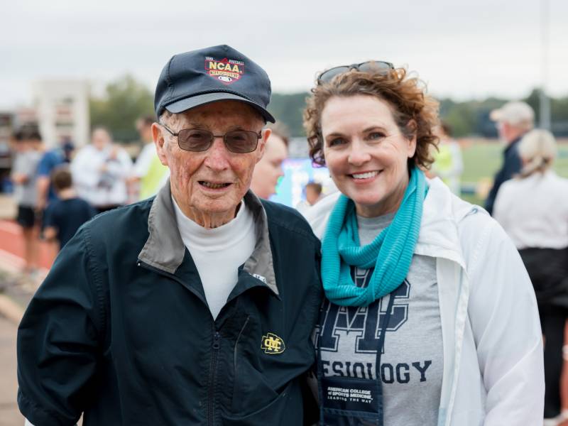 Early in the morning of MC's Homecoming, Coach Hap Hudson will fire the starter's pistol, sending dozens of runners and walkers on their way through the brick streets of Clinton.