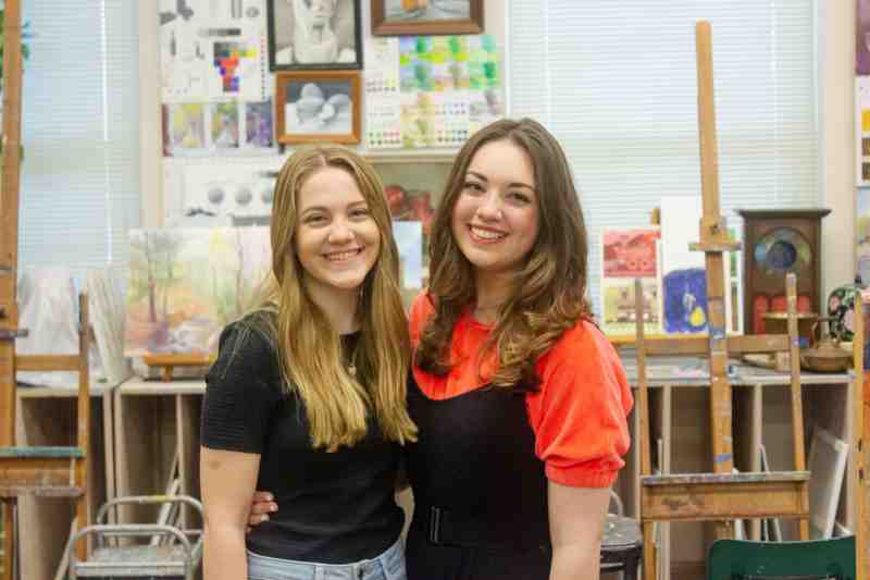 The Reed sisters are MC art students from Ridgeland.