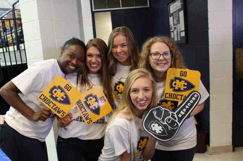 Mississippi College students enjoyed the 2018 Choctaw Fanfare