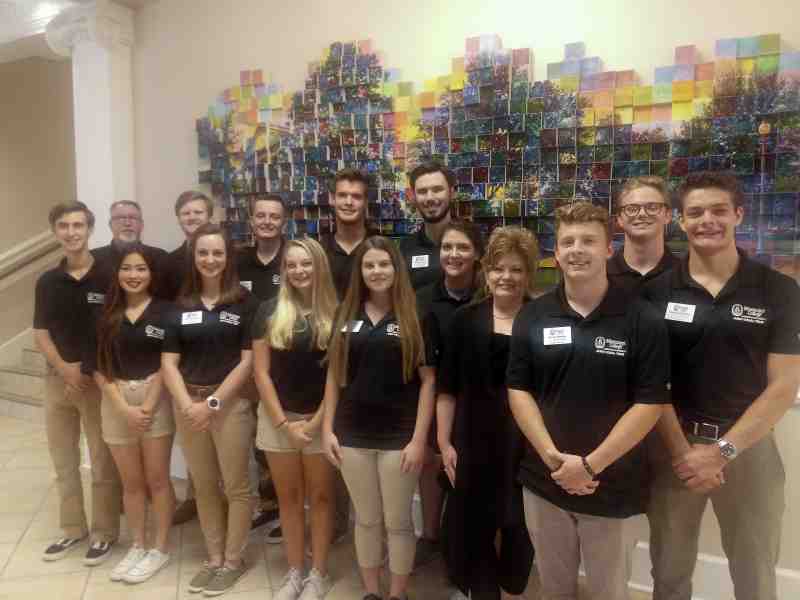 Mississippi College events staff was among more than 40 campus organizations featured at the university's first Involvement Fair on September 9.