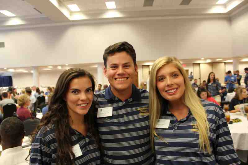 A scene from MC's freshmen orientation last summer at Anderson Hall.