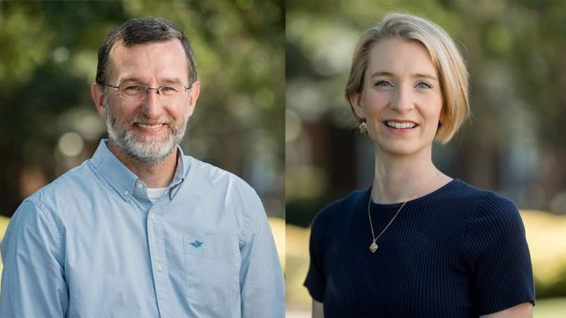 Joshua D. Pitts and Erin J. Zanza have joined the School of Business and Department of Modern Languages, respectively.