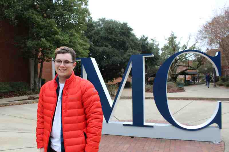 Mississippi College freshman Jarrett Huddleston of Ridgeland