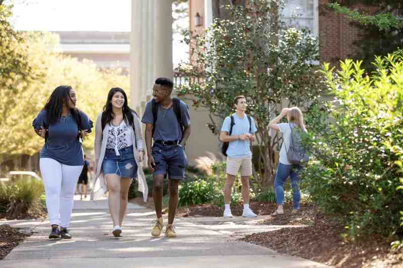 Hannah Richards, MC director of enrollment marketing and communications, said students are attracted to the Christian University because of the unconditional warmth and community they find on the Mississippi College campus.