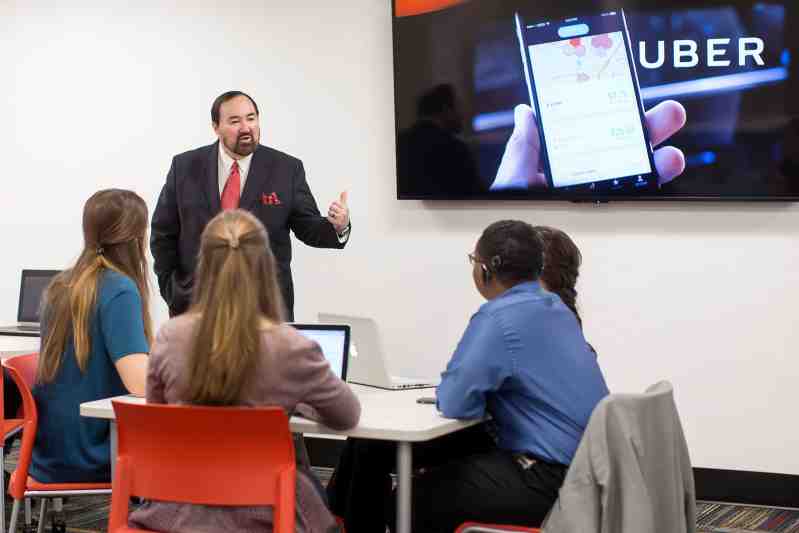 MC School of Business professor John Brandon