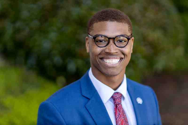 SGA President Aaron Feazelle