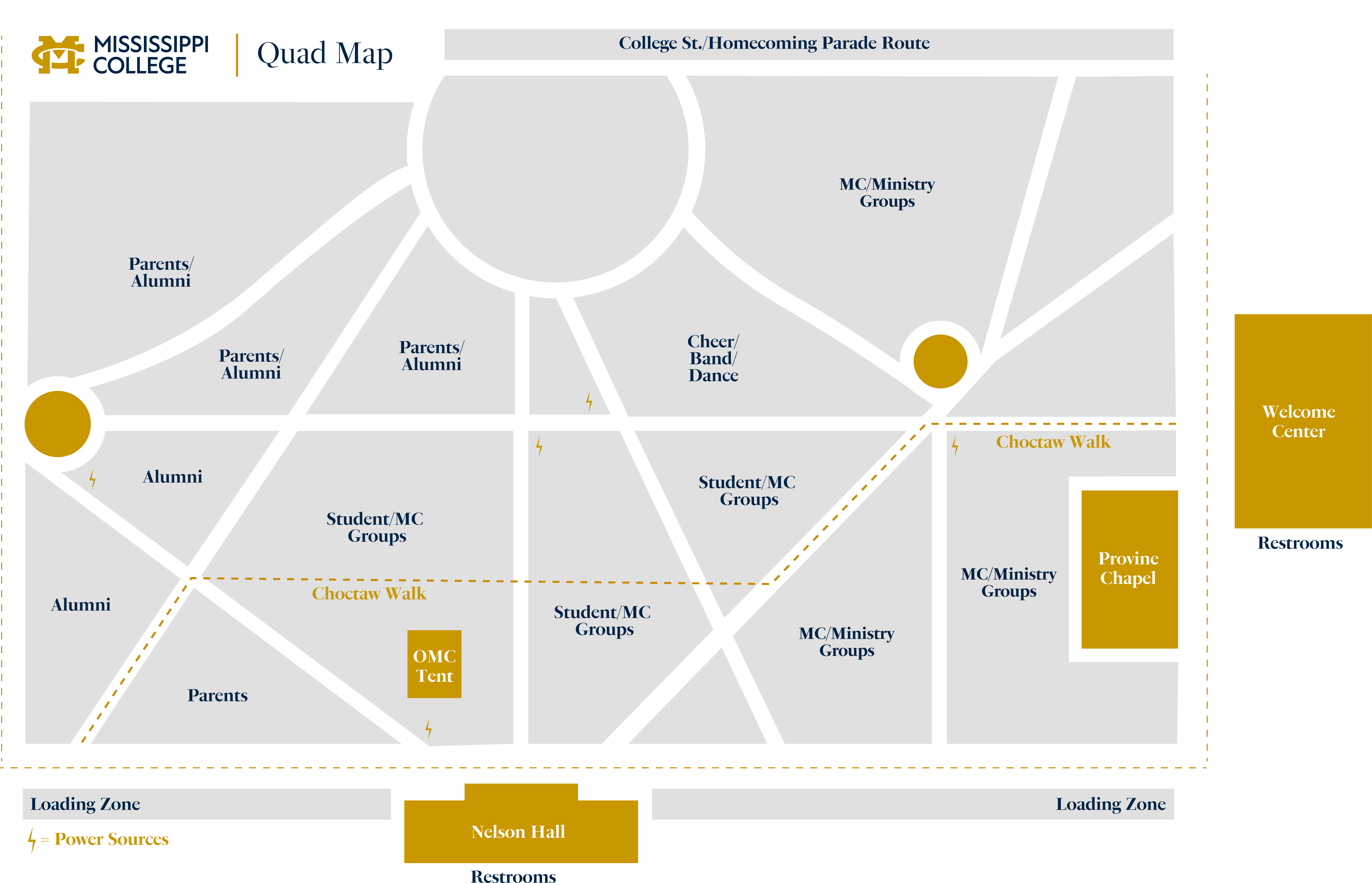 tailgating map